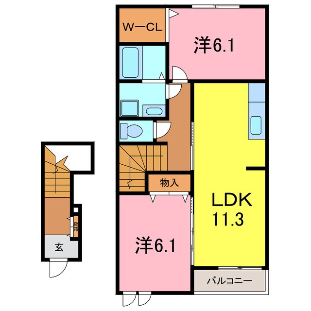 Ａuthority　Ｋ　Ⅸの物件間取画像