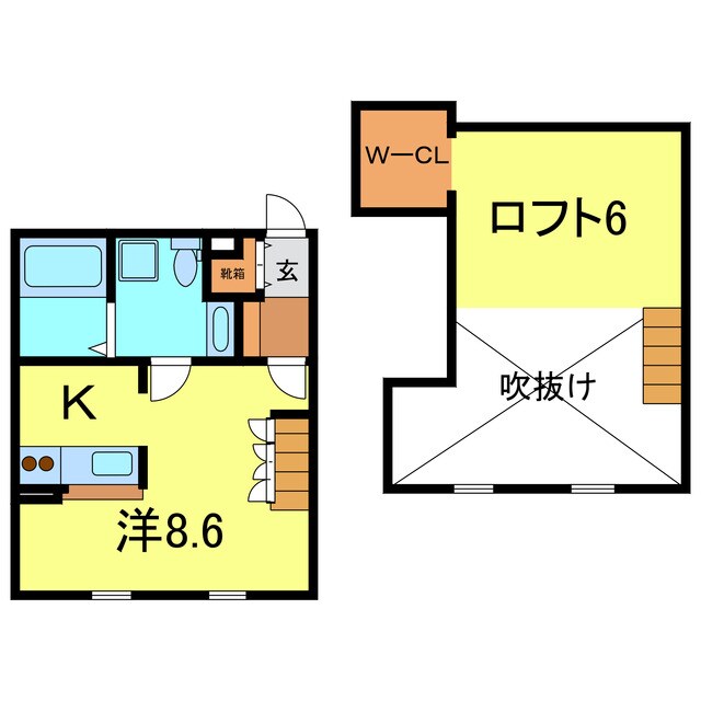 プリマグランデ安城　弐番館の物件間取画像