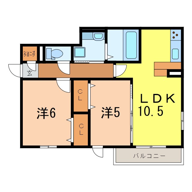 トレモンテの物件間取画像