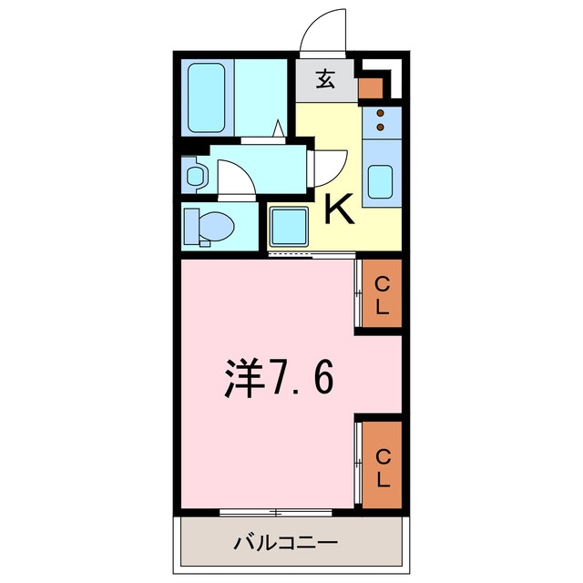 アリビオ今池の物件間取画像