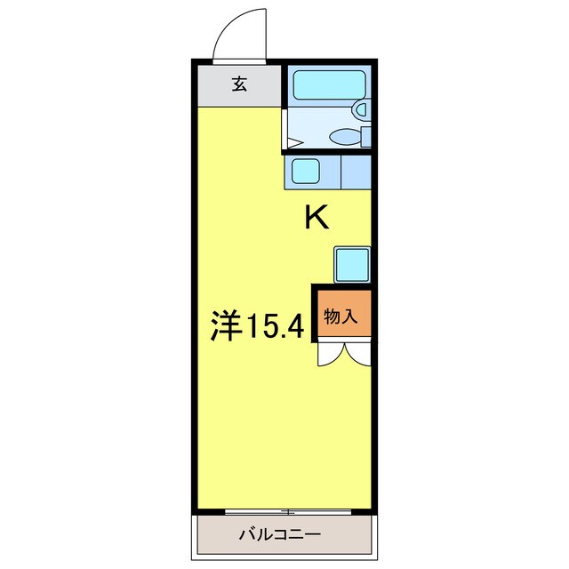 Ksハイツの物件間取画像