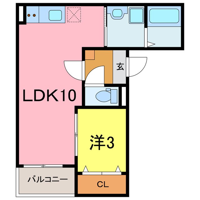 Jack toeiⅠの物件間取画像