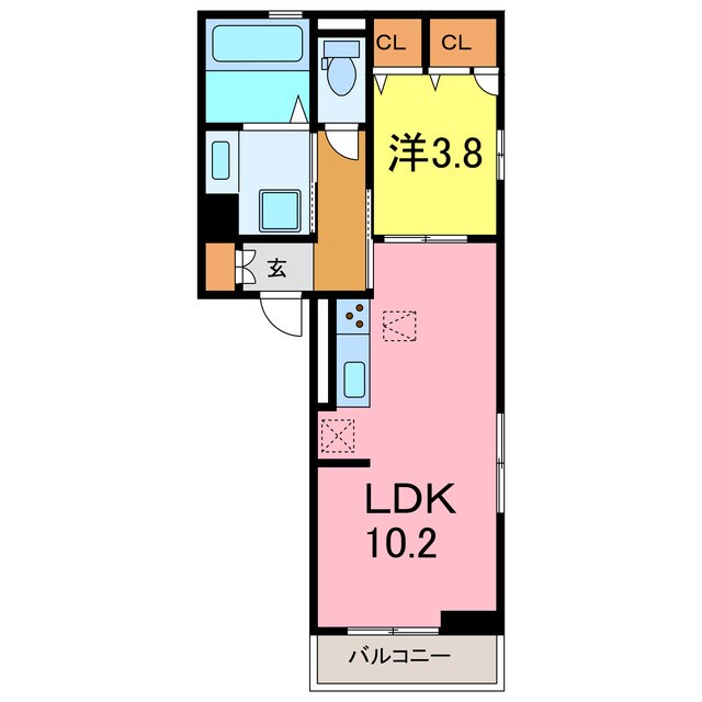 （仮）D-ROOM桜井町の物件間取画像