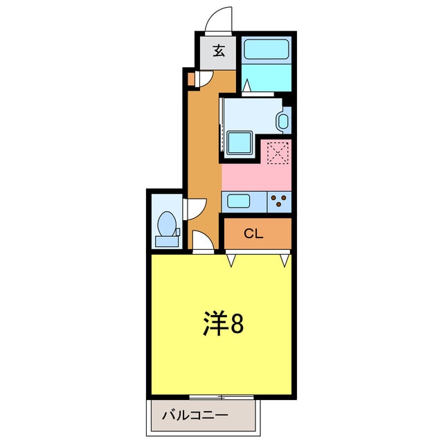 Nob コリーヌⅡの物件間取画像