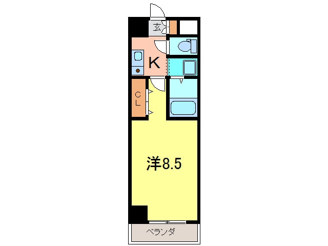 ＰＲＯＵＤＩＡ岡崎の物件間取画像