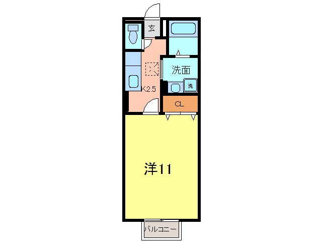 リビングタウン豊田桝塚の物件間取画像