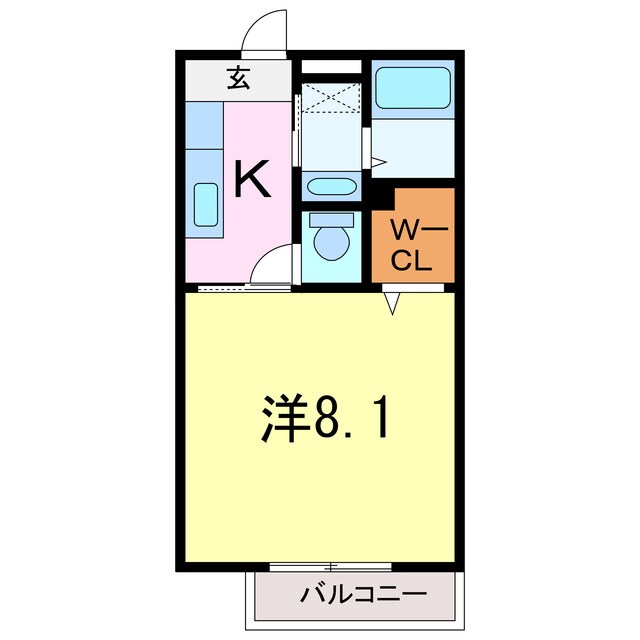 パークサイド里町館Ｓ棟の物件間取画像