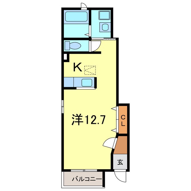 エスポワール梅ノ木北館の物件間取画像