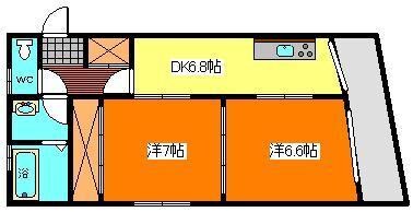 シャンポール小川の物件間取画像