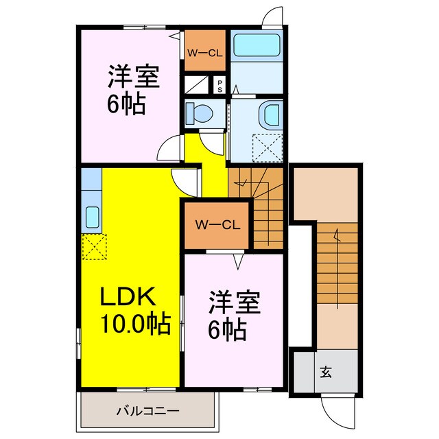 ルミエールの物件間取画像