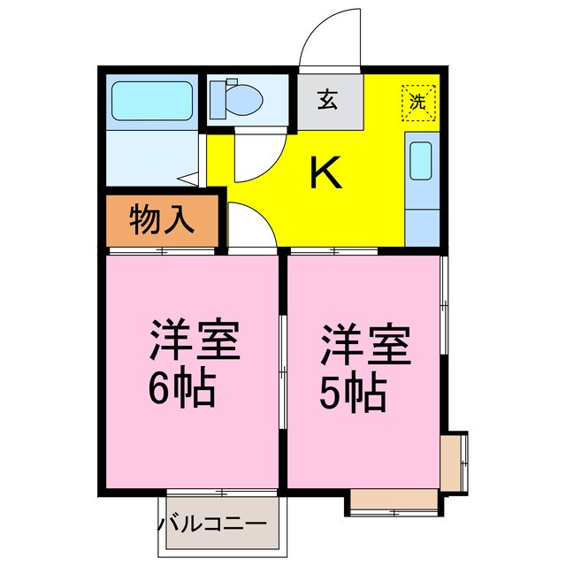 物件間取画像