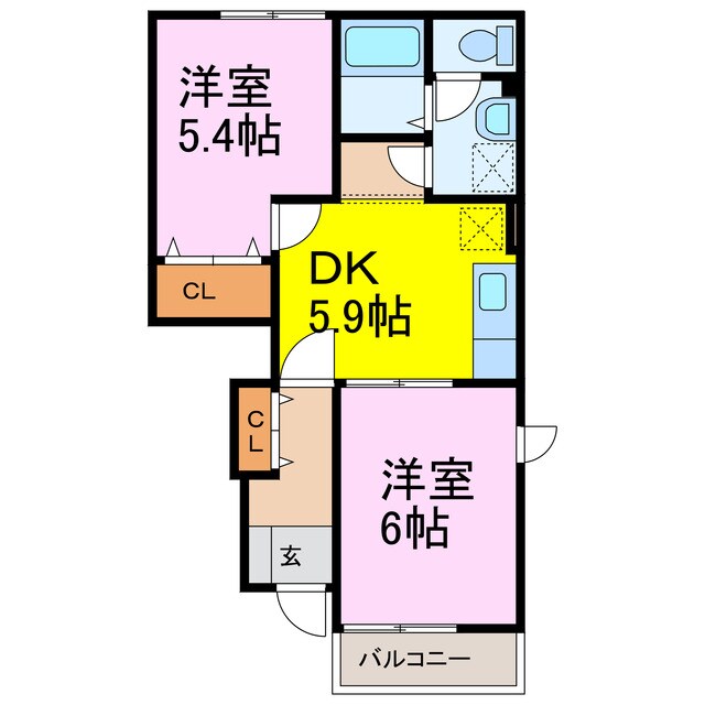 カレントの物件間取画像