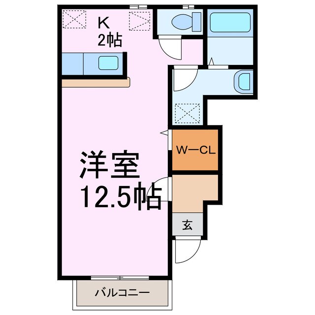 フレスクーラの物件間取画像