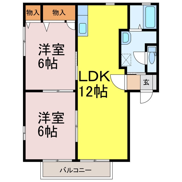 パストラルの物件間取画像