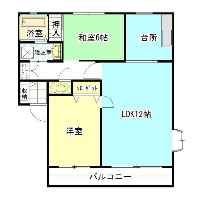サンフローラの物件間取画像