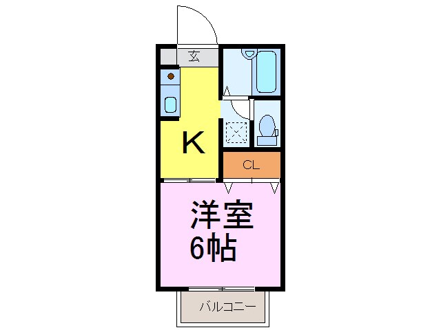 ファミールハイツの物件間取画像