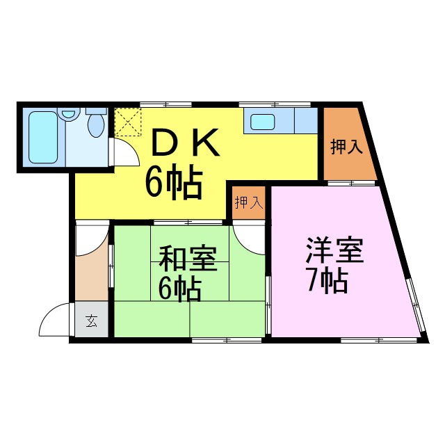 パークハイツの物件間取画像