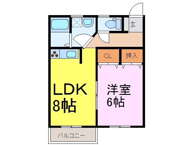 セントラル　アパートメントの物件間取画像