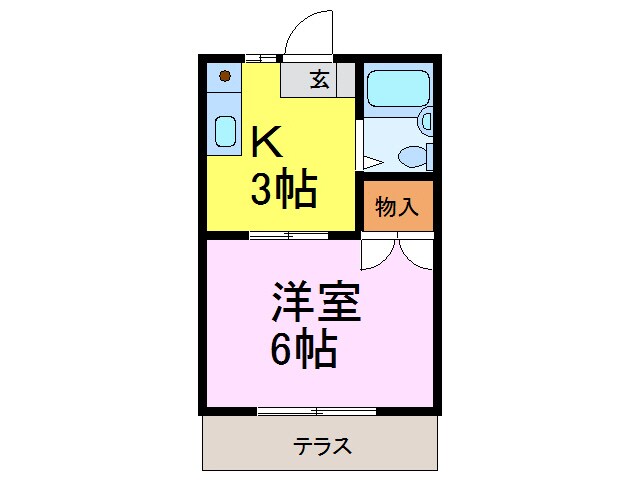 物件間取画像