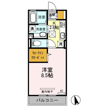 ミーティアⅡの物件間取画像