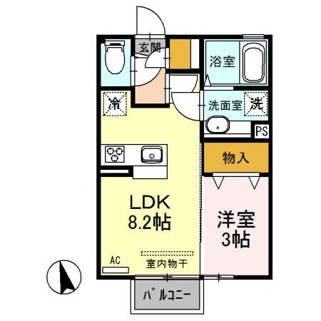 ミーティアⅢの物件間取画像