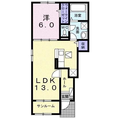 ポンテヴェキオの物件間取画像