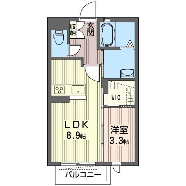 カナーレⅡの物件間取画像