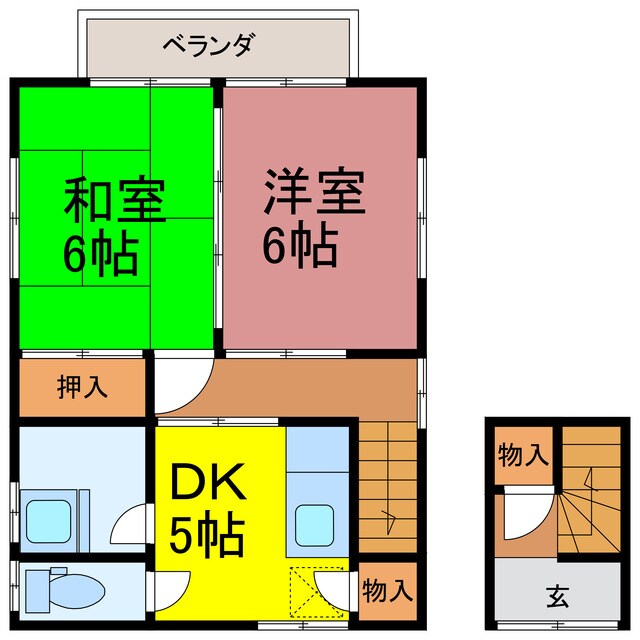 サンコーハウスの物件間取画像