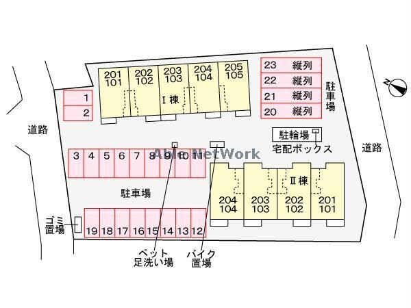 フルール・ド・リスⅠの物件外観写真