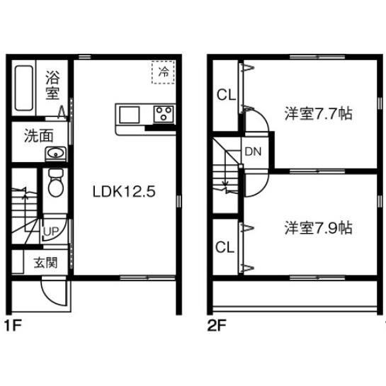 BLUE TREEみらい平の物件間取画像