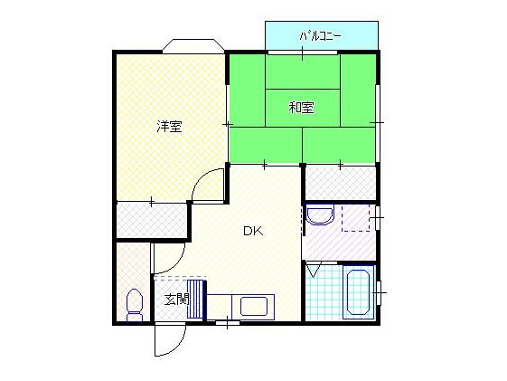 新発田駅 徒歩19分 2階の物件間取画像