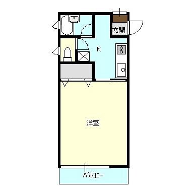 新発田駅 バス3分  能力開発短大前下車：停歩10分 1階の物件間取画像