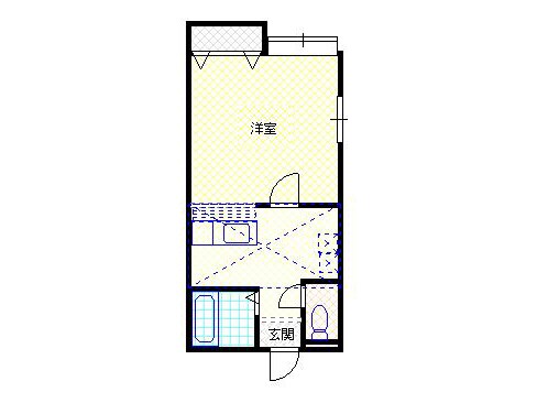 西新発田駅 徒歩22分 2階の物件間取画像