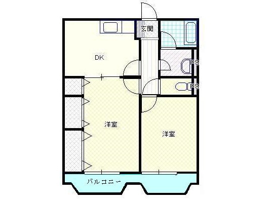 新発田駅 徒歩35分 1階の物件間取画像