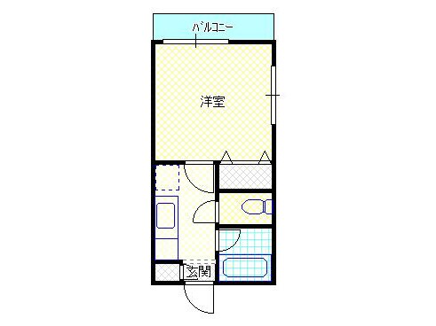 新発田駅 徒歩14分 1階の物件間取画像