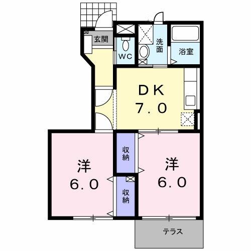 アーバンエステートの物件間取画像