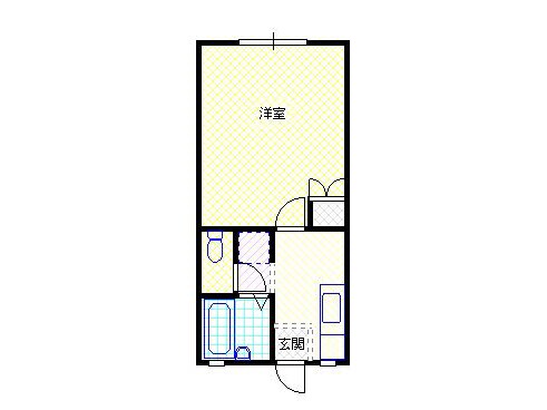 西新発田駅 徒歩27分 1階の物件間取画像