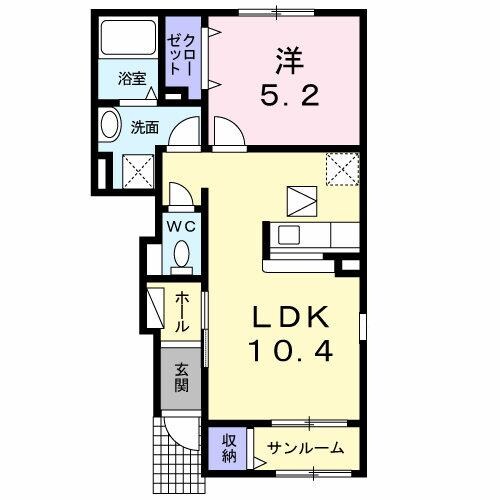 サンタモニカの物件間取画像