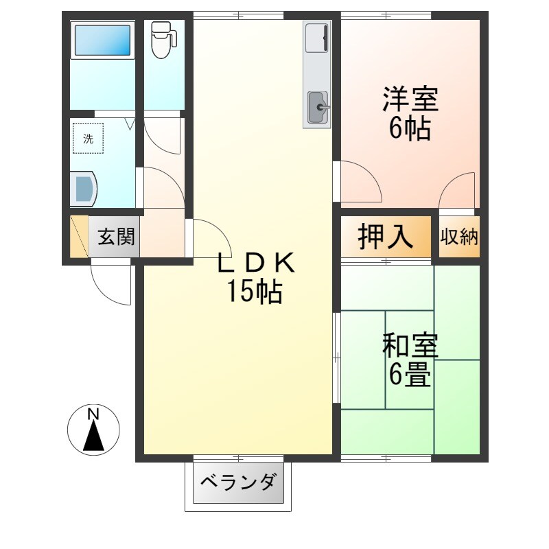 カーディナルESTの物件間取画像