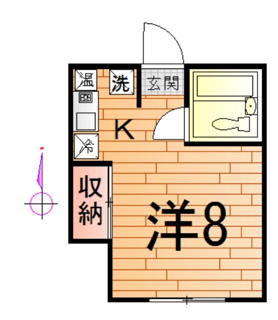 コージーあこやの物件間取画像