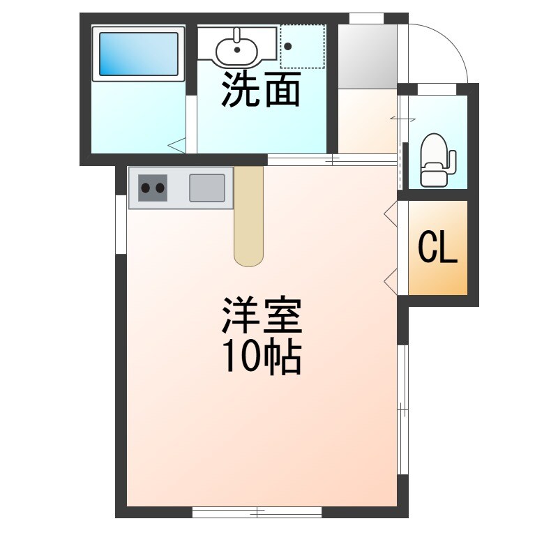 フォーブル十日町の物件間取画像