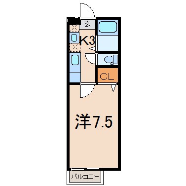 エクセルさくらの物件間取画像