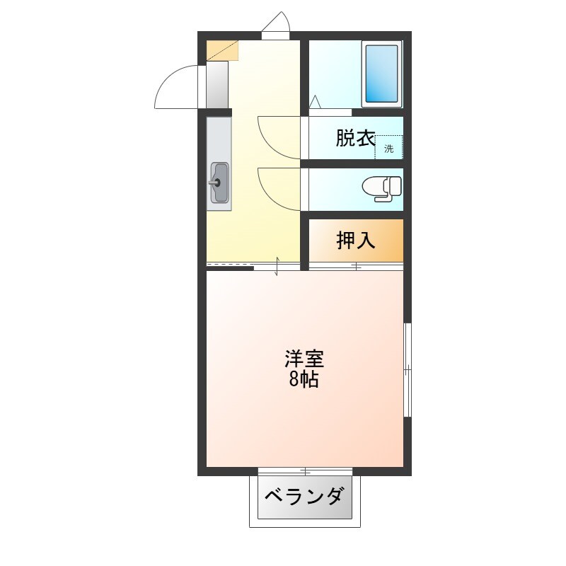 ナインハイツの物件間取画像