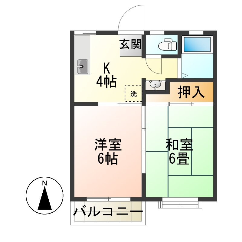 ダイヤモンドメゾン双葉の物件間取画像