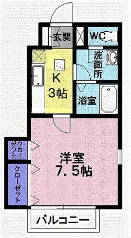 サンシャイン　アヴェニューの物件間取画像