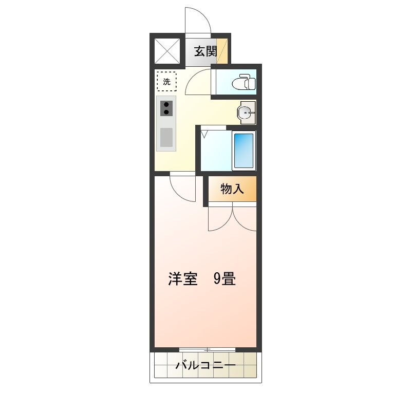 ウィンデールの物件間取画像