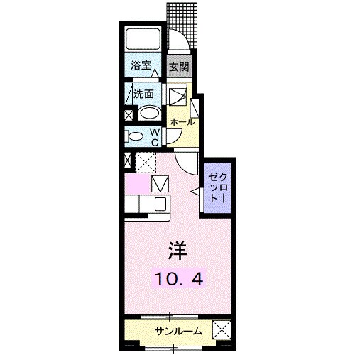 イル・シャトーの物件間取画像