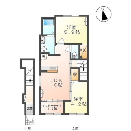 パルティーダ・Kの物件間取画像