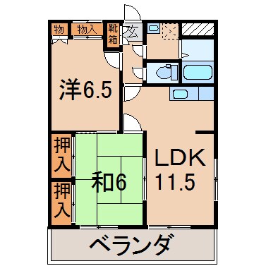 エスパシオの物件間取画像