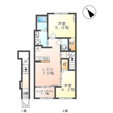 ロイヤルヒルズの物件間取画像